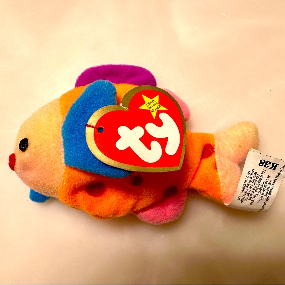 Lips The Fish, TY The Teenie Beanie Babies